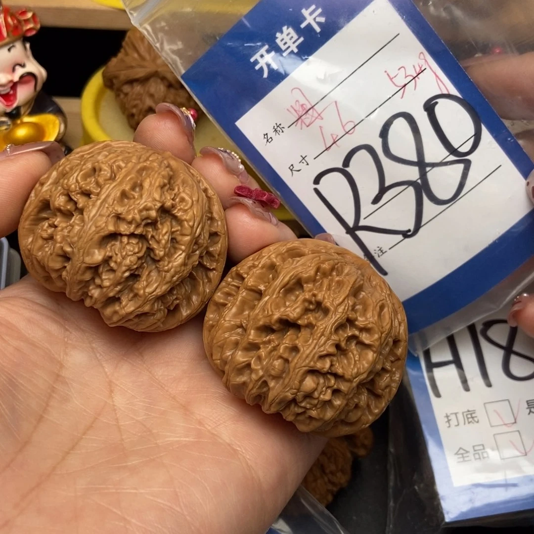 桃核吊坠核桃粗筋