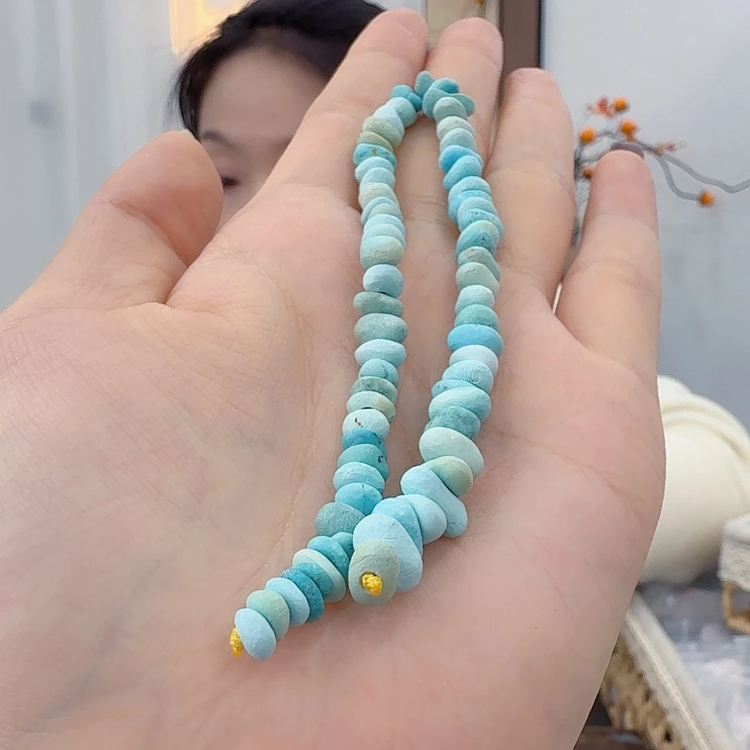 绿松石未镶嵌珠宝半成品