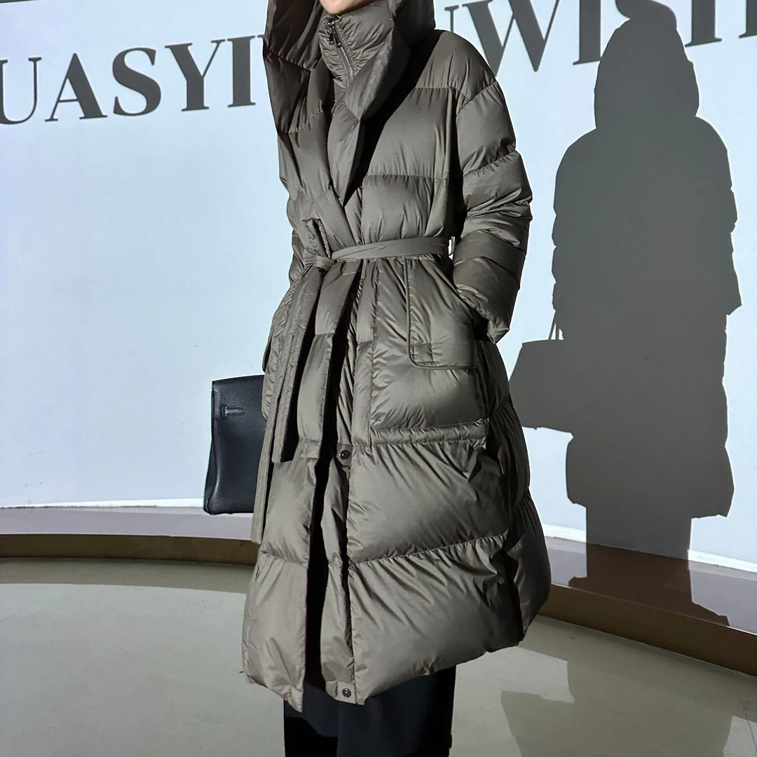 [X Y]|“素问”2024新款连帽款90白鹅绒超轻鹅绒服