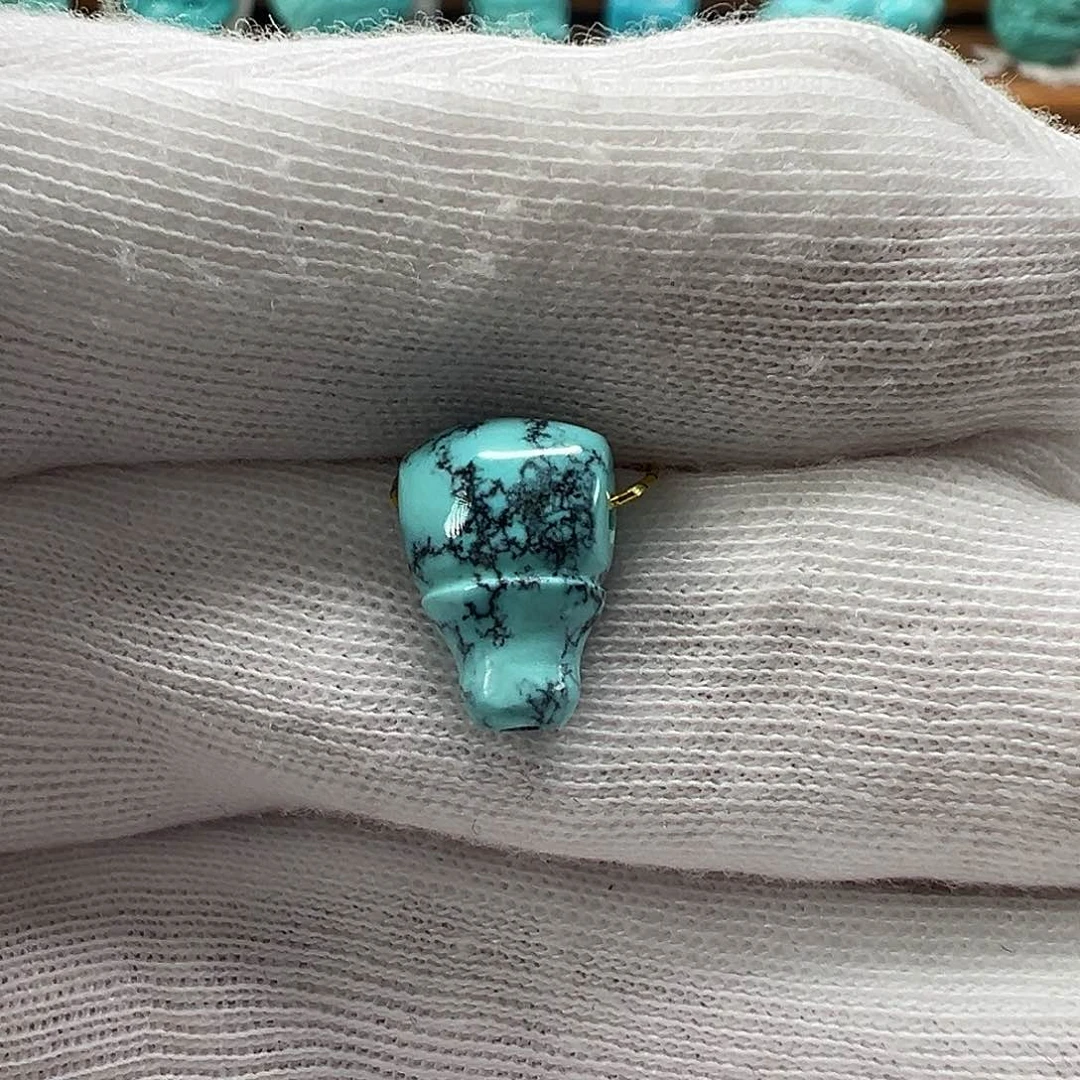 绿松石三通 未镶嵌