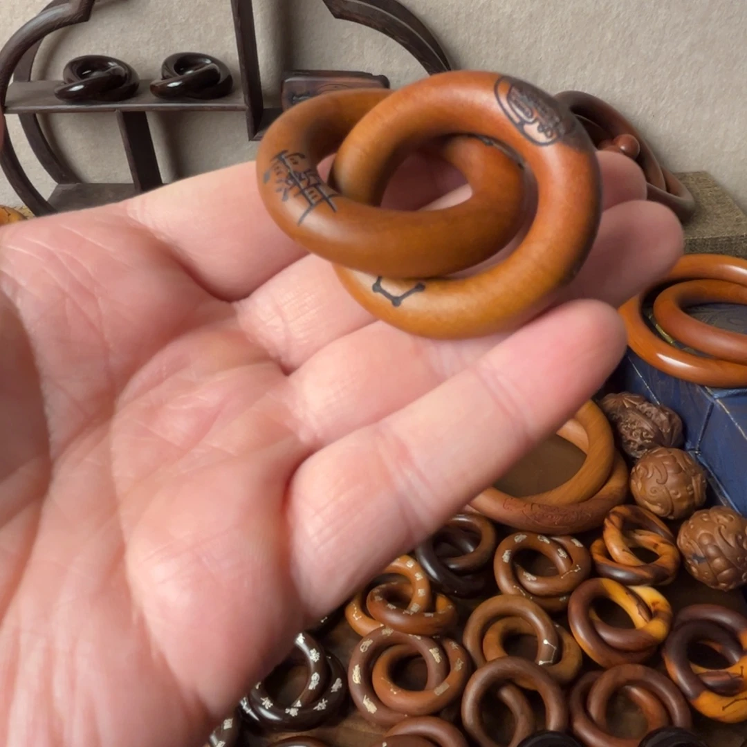 枣木老料乾坤圈金光紫薇2.5