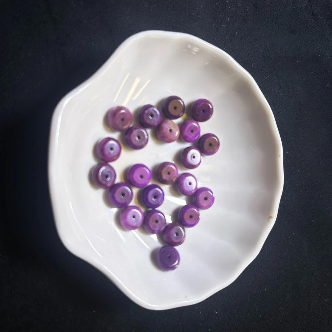 锦鲤甄选 南非老料丝绒算盘珠多样性发一个 CH501