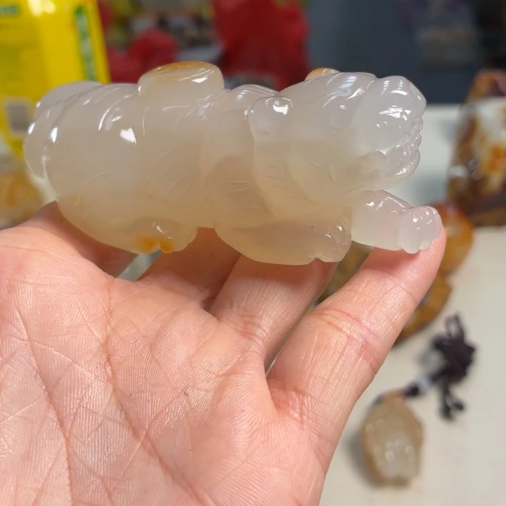 玛瑙/玉髓未镶嵌吊坠(不含链)