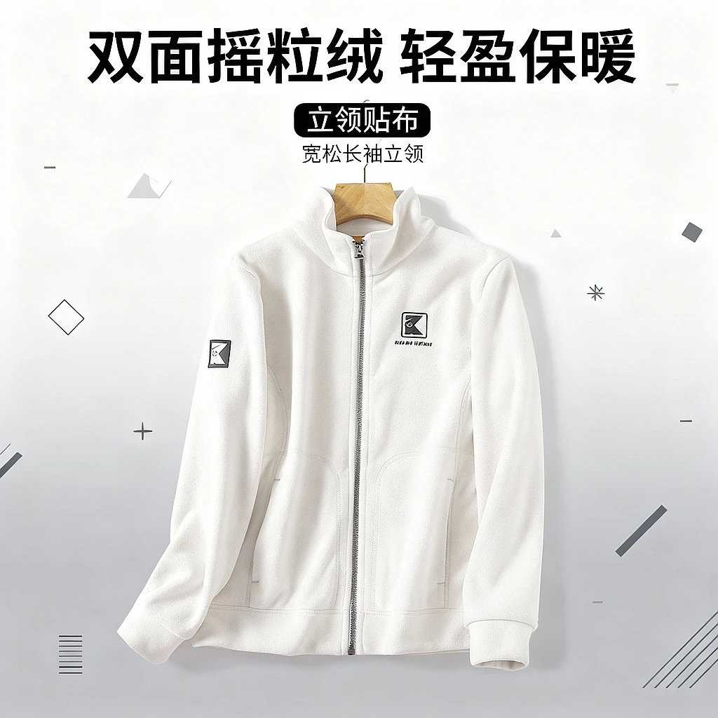 特！双面摇粒绒！轻盈双重保暖外套 W5186 女装 V1825