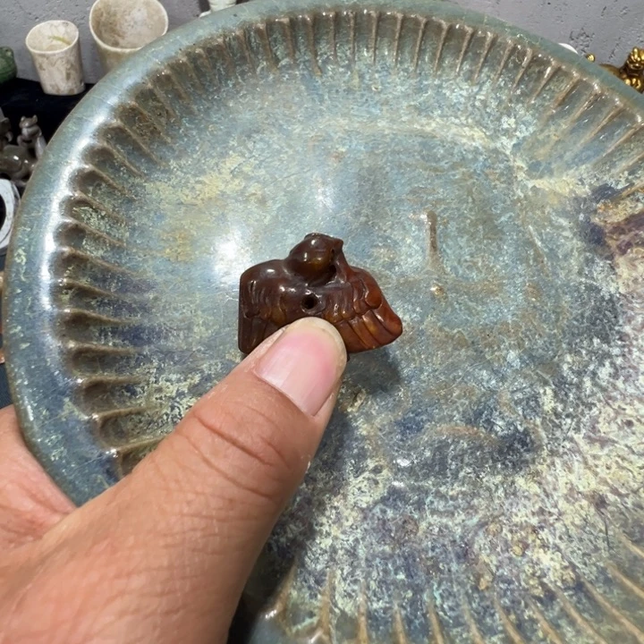瓷片鑫*缘汝窑茶具套装