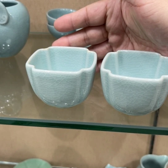 瓷片陶瓷茶具汝瓷茶具