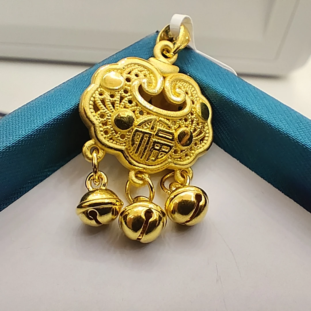 【星星专享】足金999 福字锁包 GP 3.46攒金有道