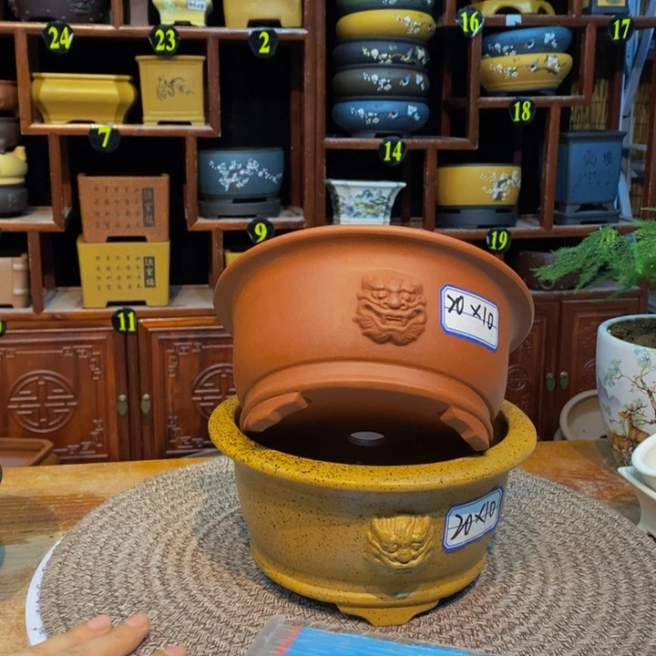 紫砂花盆紫砂艺术