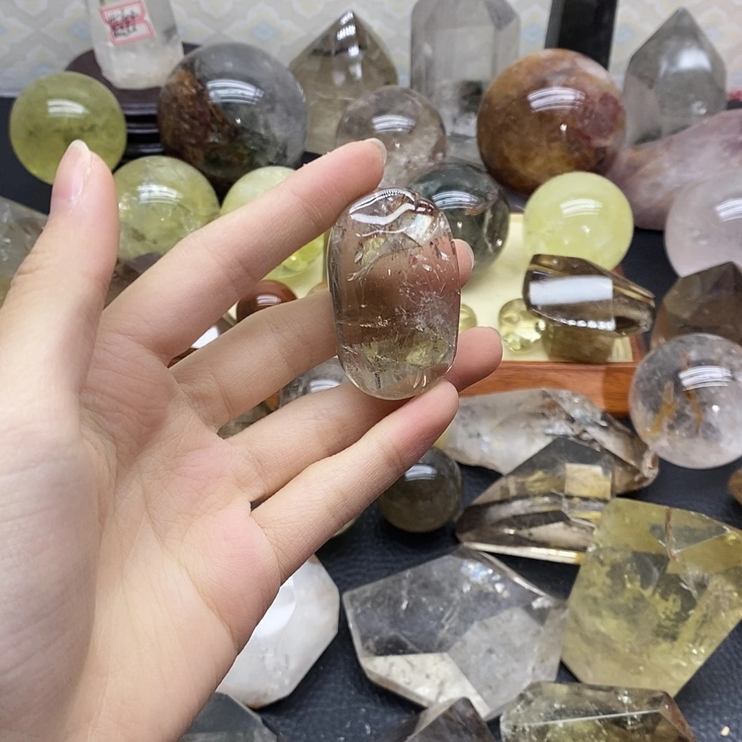 珠宝半成品未镶嵌水晶34水晶石