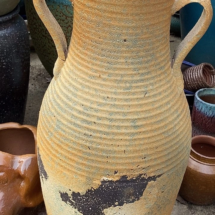 花盆紫砂紫砂瑕疵19.74无孔