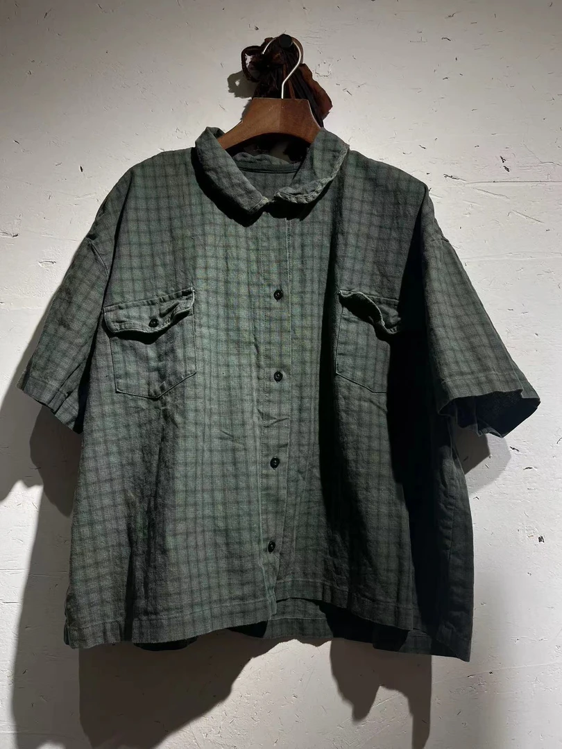 冬冬分享《衣路走来》764亚麻短袖