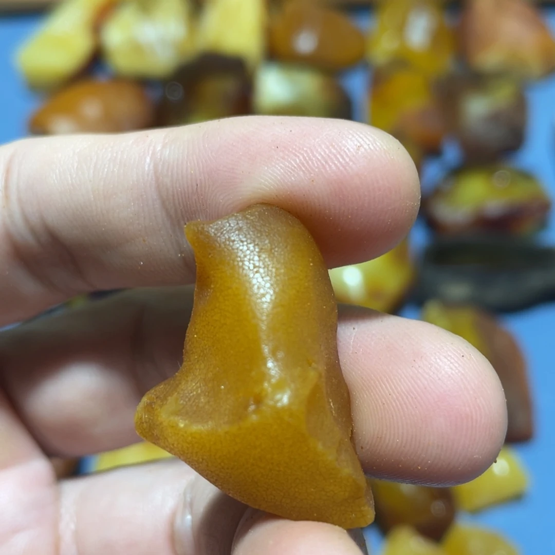 定制蜜蜡未镶嵌13+鲨鱼背三通或常规三通