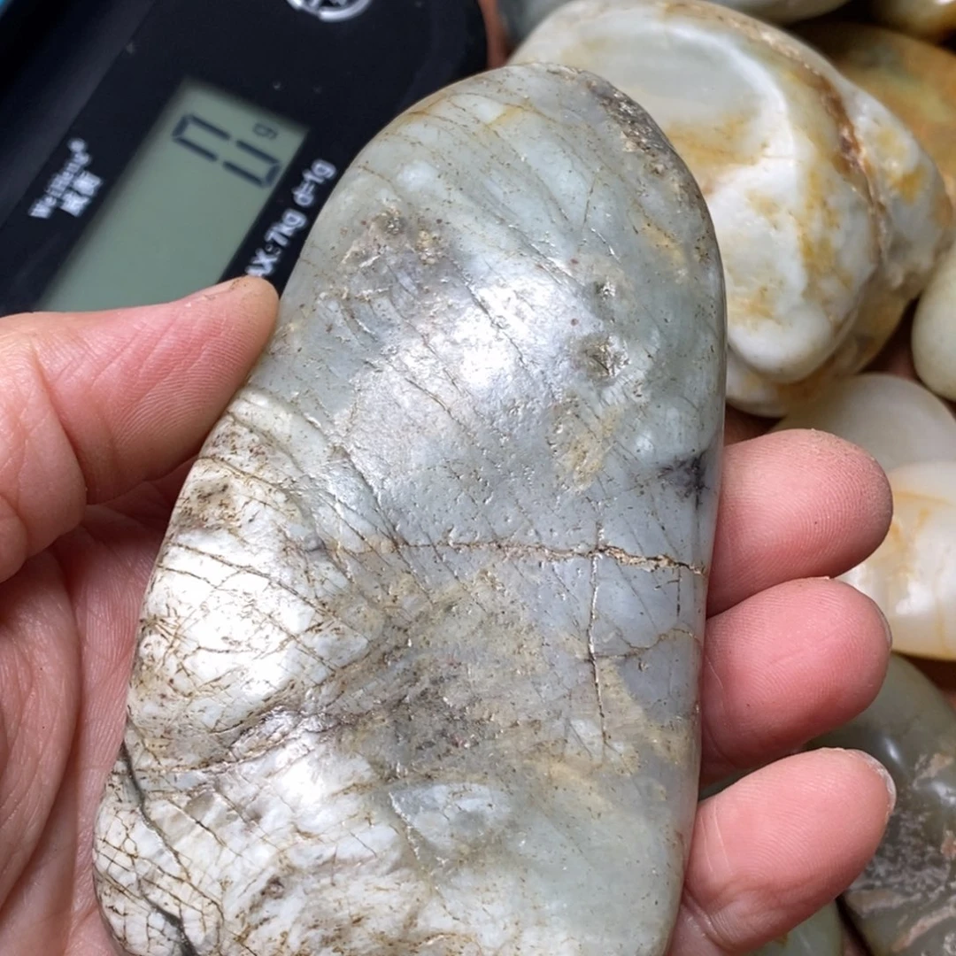 和田玉挂件银S925镀金镶嵌