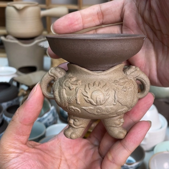 壶老段烧茶器茶具！