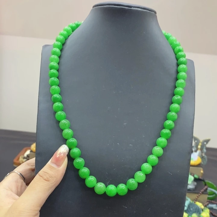 狮***王翡翠未镶嵌颈饰项链3