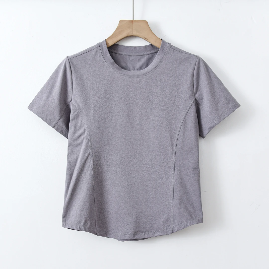 立体剪裁！纯色短袖T恤 多色简约风 轻松打造高级感a064