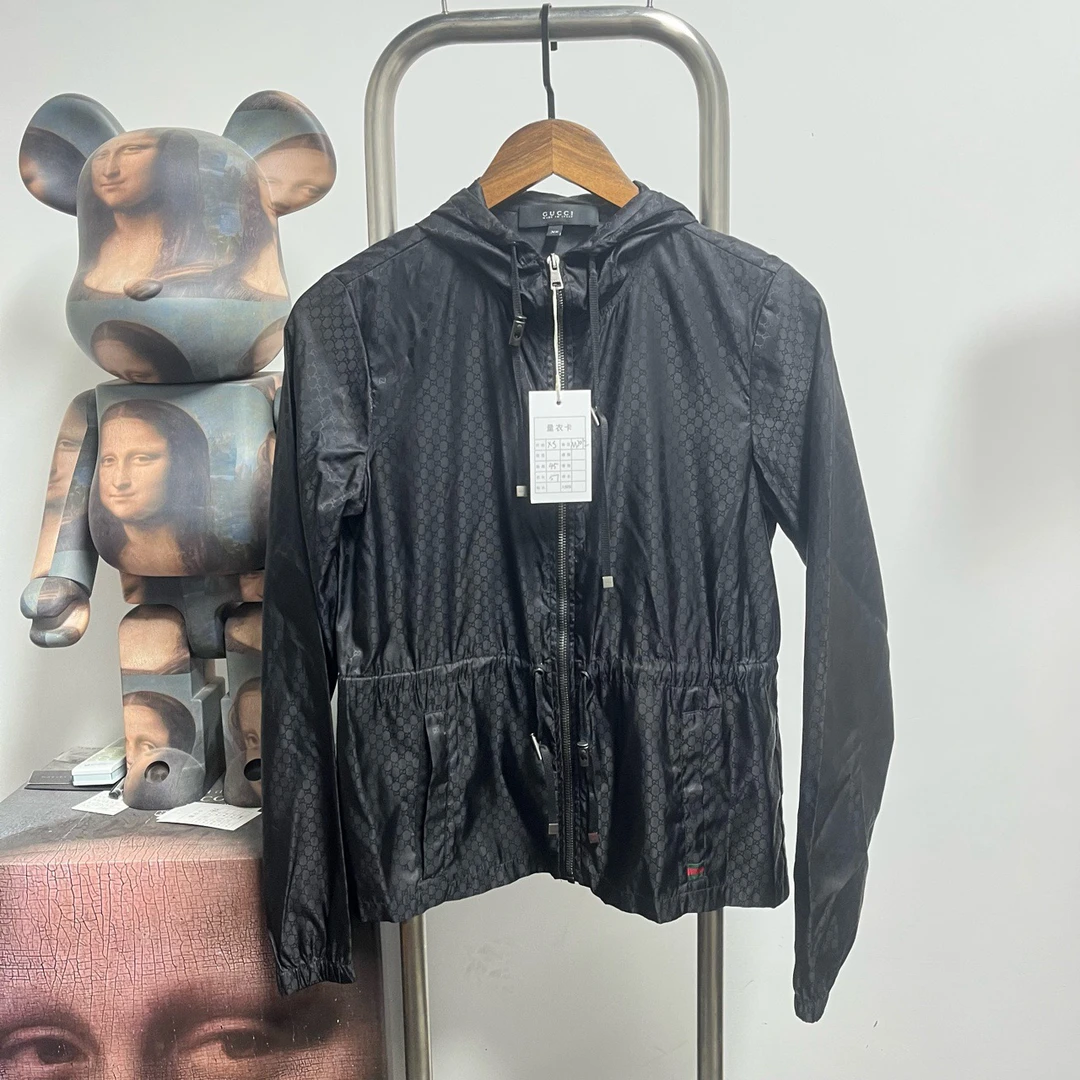 99新 GUCCI/古驰 满印夹克M2012尺码：XS衣长57胸围45