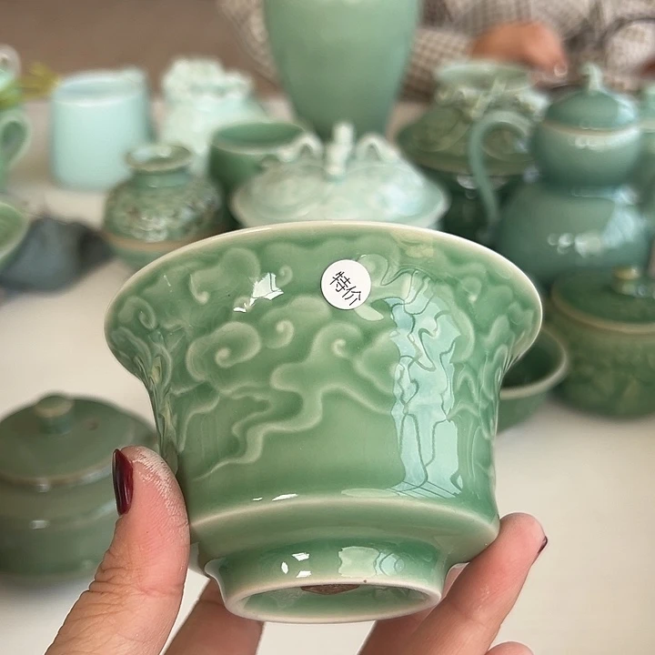 小米茶器龙泉青瓷