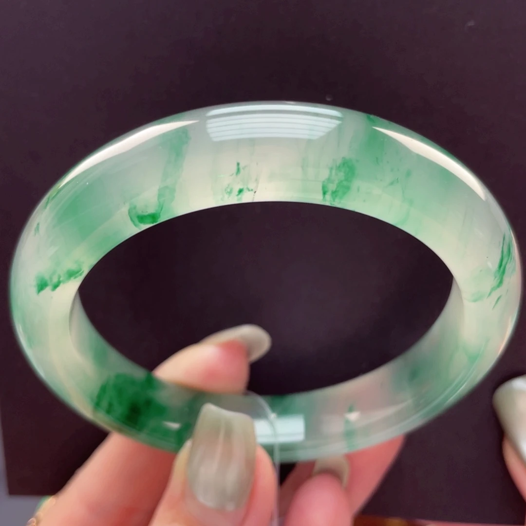 石英质玉手镯未镶嵌55-56