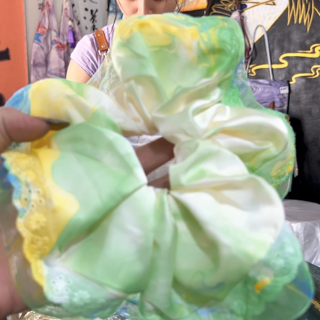 079大蕾丝发圈手作