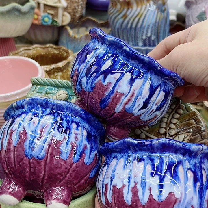 多肉绿植陶瓷花盆