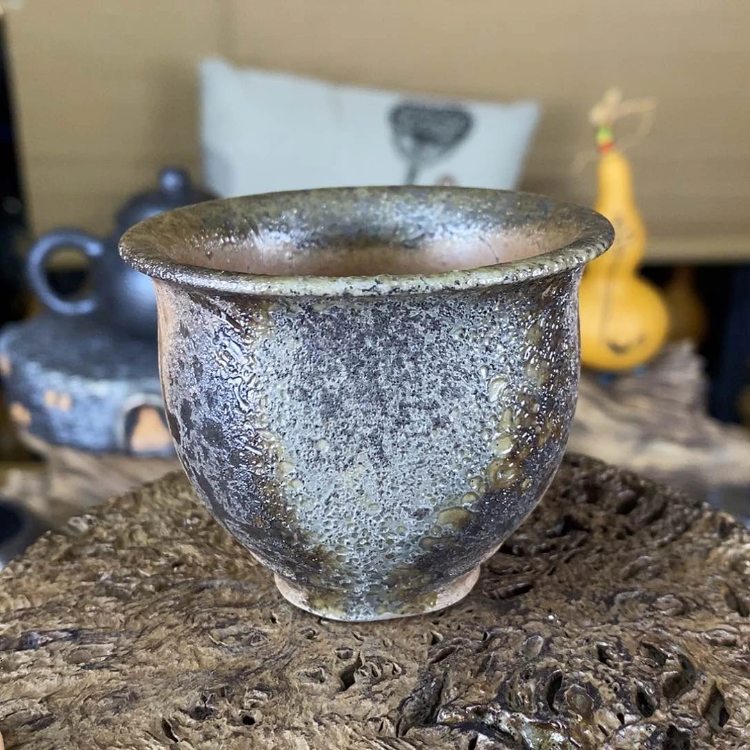 建水紫陶柴烧茶具，0005