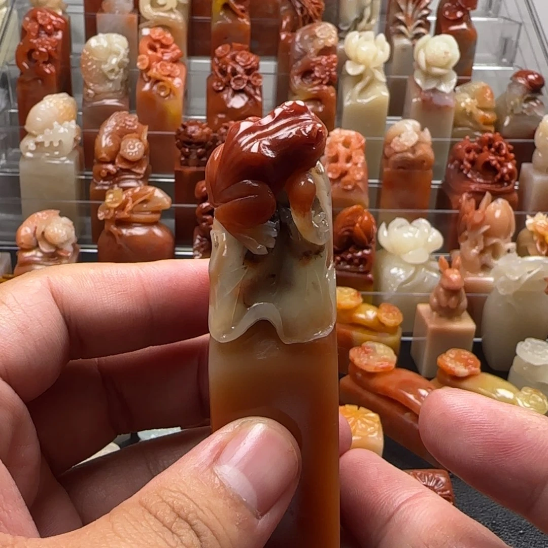 老挝石呱呱来财 2.3×9.7