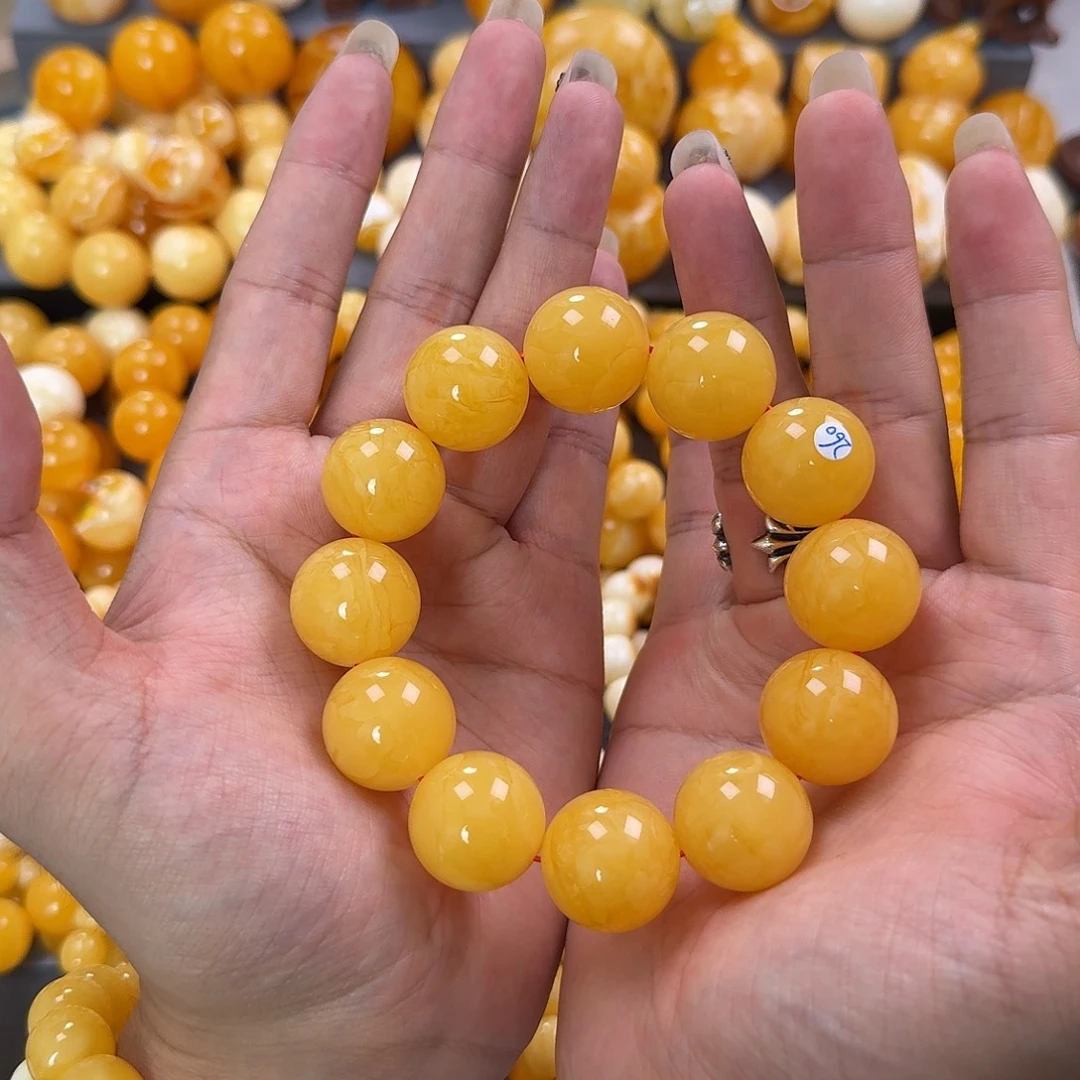 蜜蜡未镶嵌珠宝奇石同料20mm