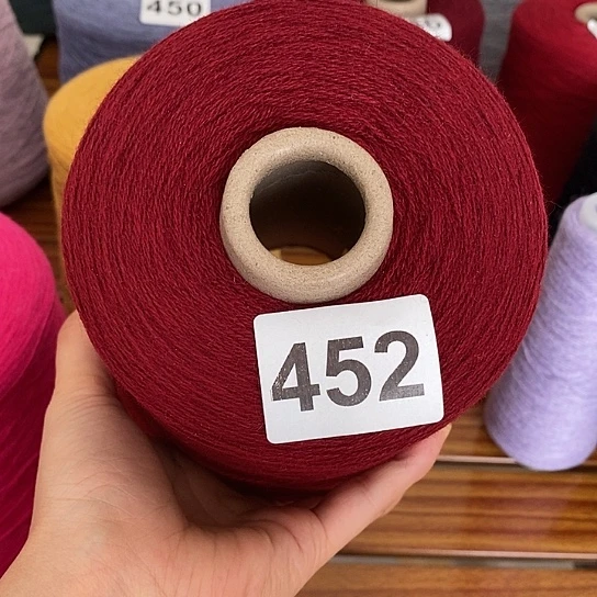 26/2支高品质山羊绒秀红1斤