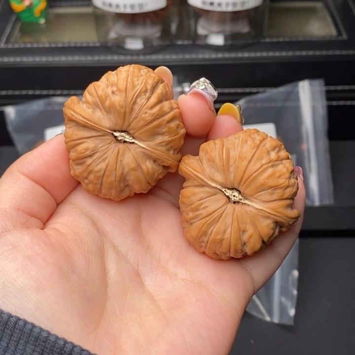 把件文玩核桃南瓜42肥底