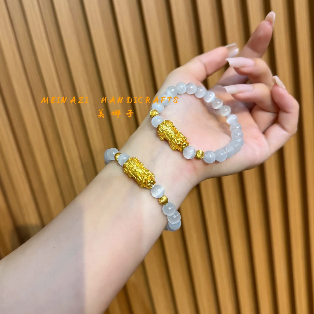 手链  YUXI/予禧 |精致小貔貅手串时尚手工经典百搭轻奢