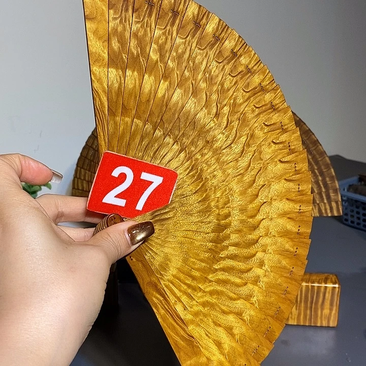 金丝楠金丝楠木扇子