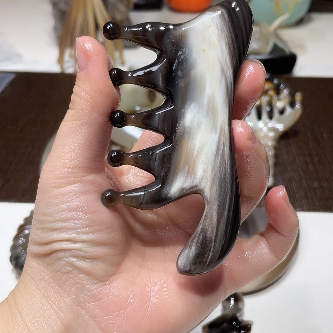 黑金刚凤尾水滴梳