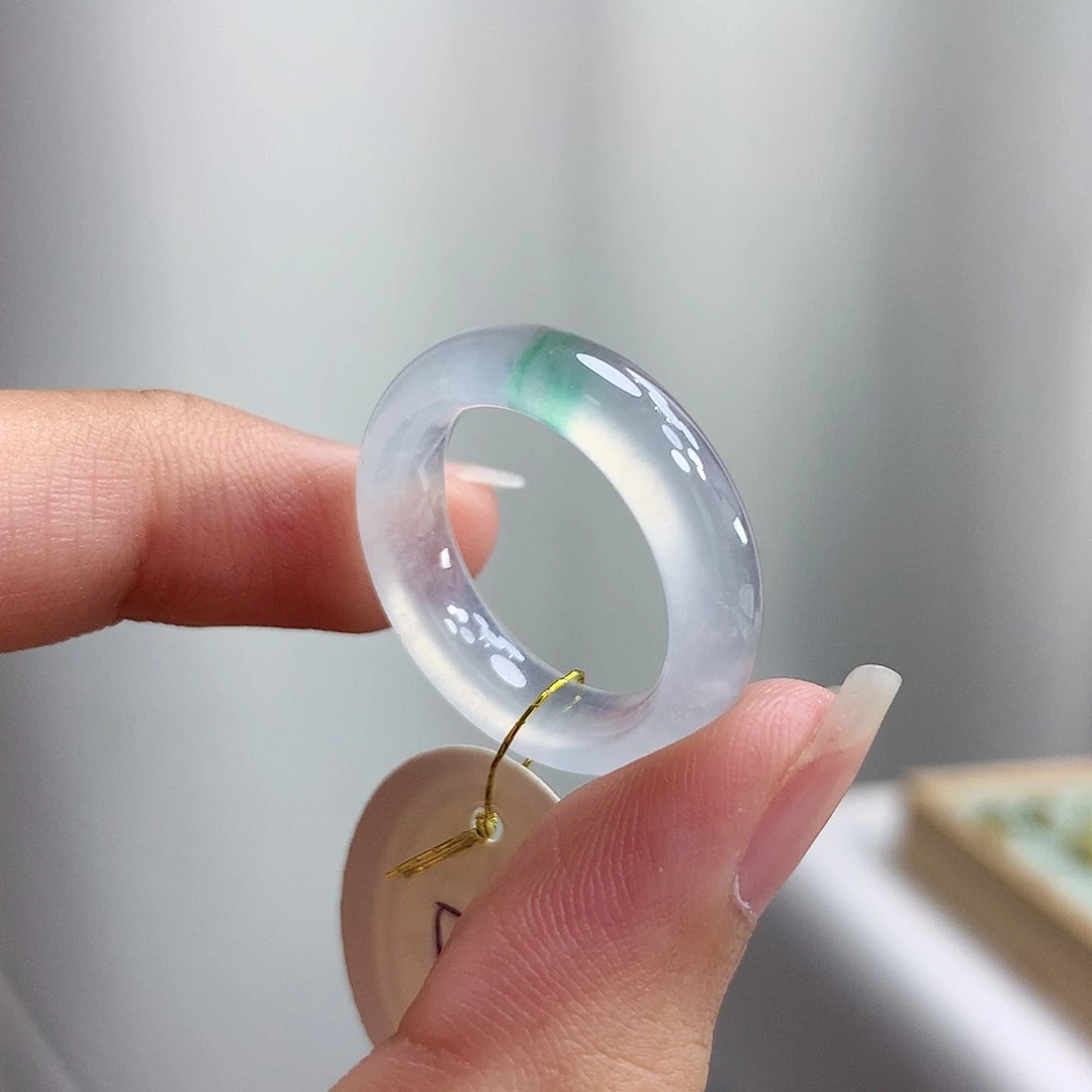 未镶嵌戒指翡翠15圈