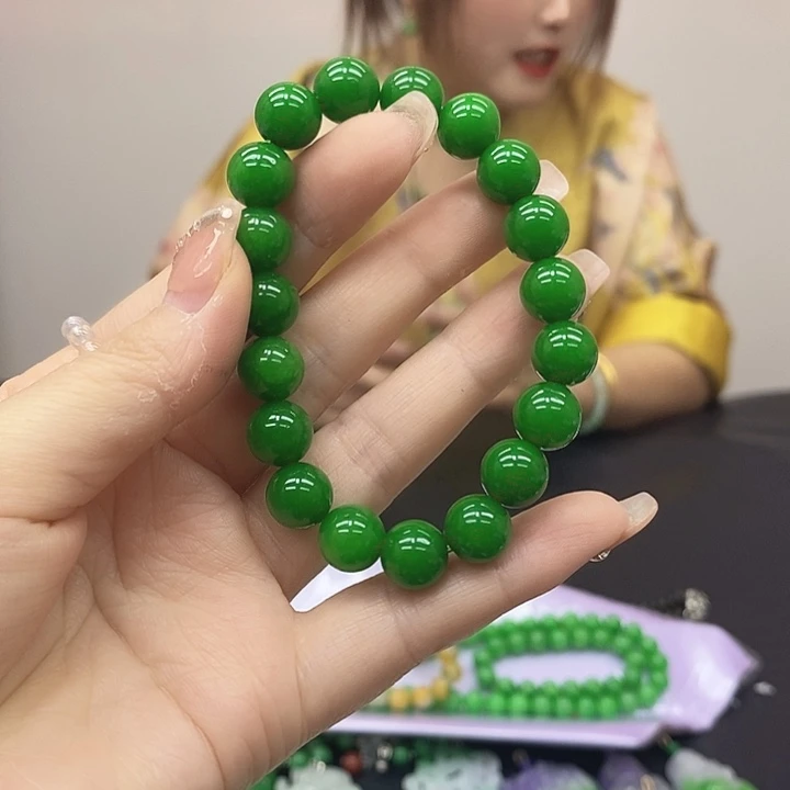 翡翠未镶嵌耳饰手链20