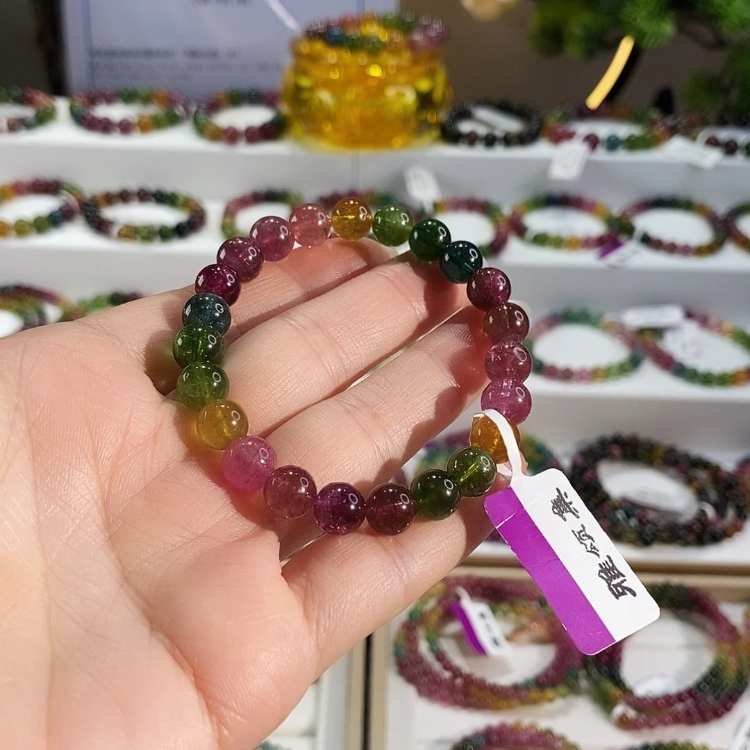 手链未镶嵌碧玺G2167素圈颜色微差