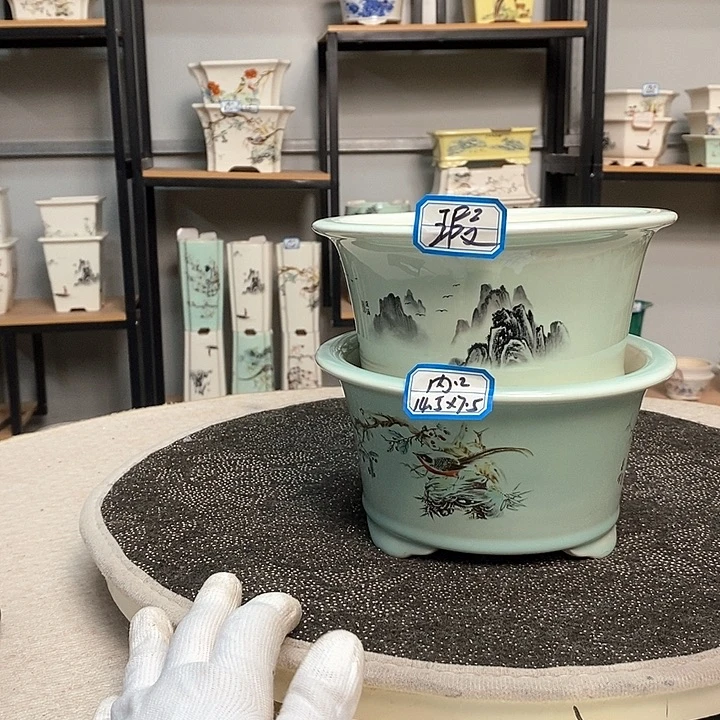 紫砂的花盆很漂亮28