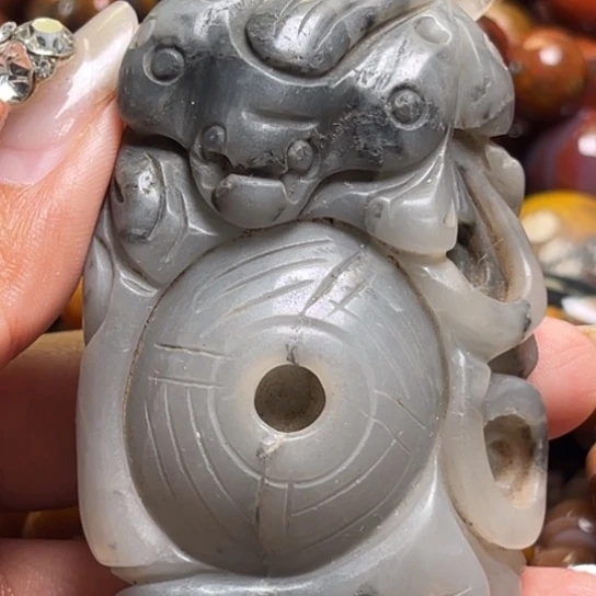 玛瑙/玉髓未镶嵌把件