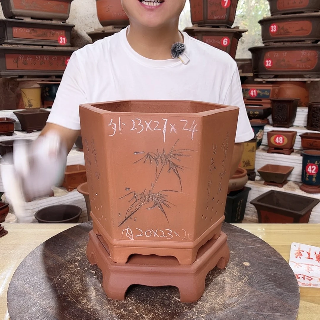 紫砂花盆工厂直发