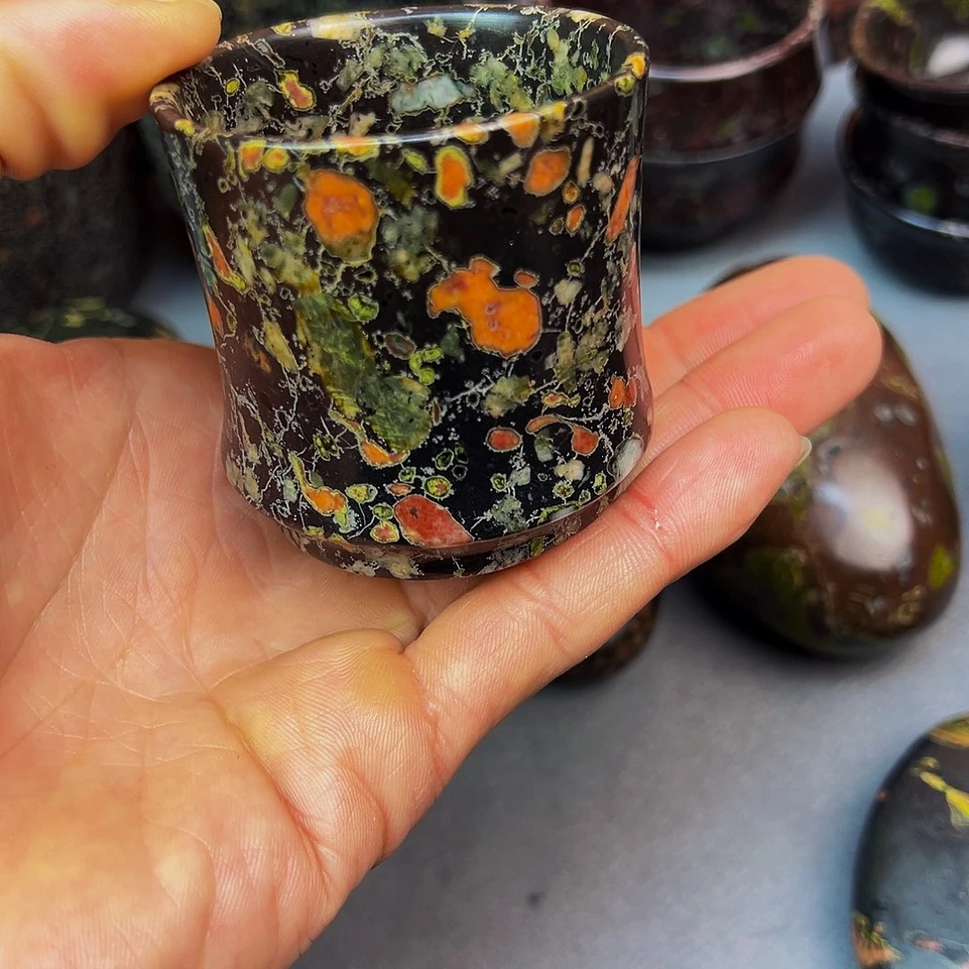 梅花玉鱼缸石茶周边微瑕不退不换