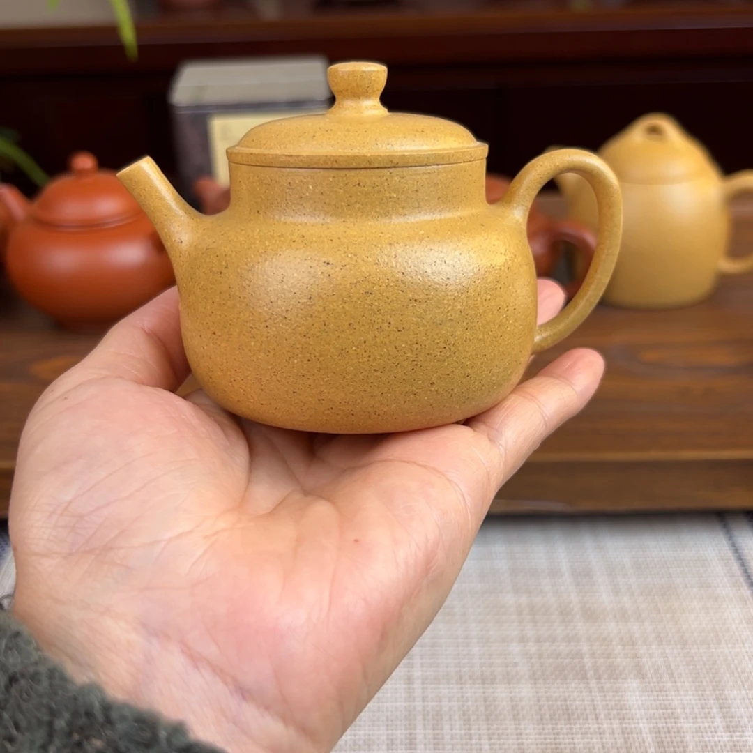 茶壶紫砂黄金段言心全手155cc