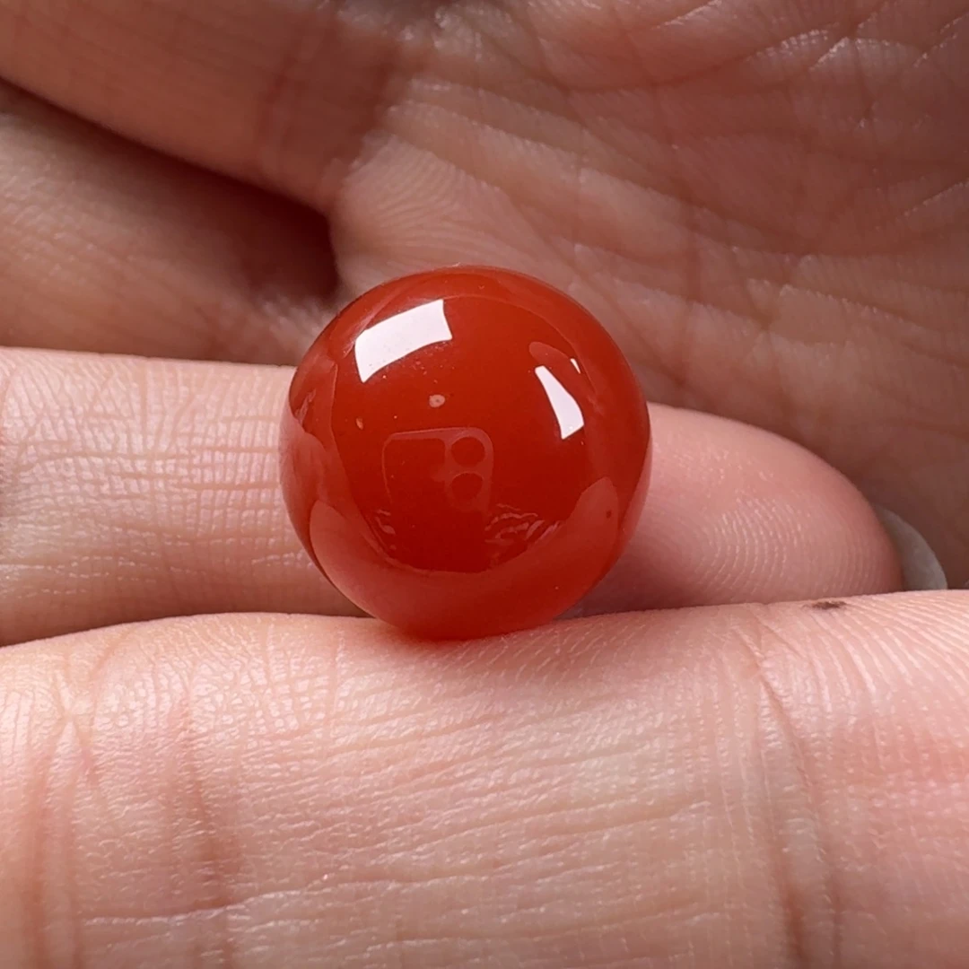 南红玛瑙未镶嵌圆珠14