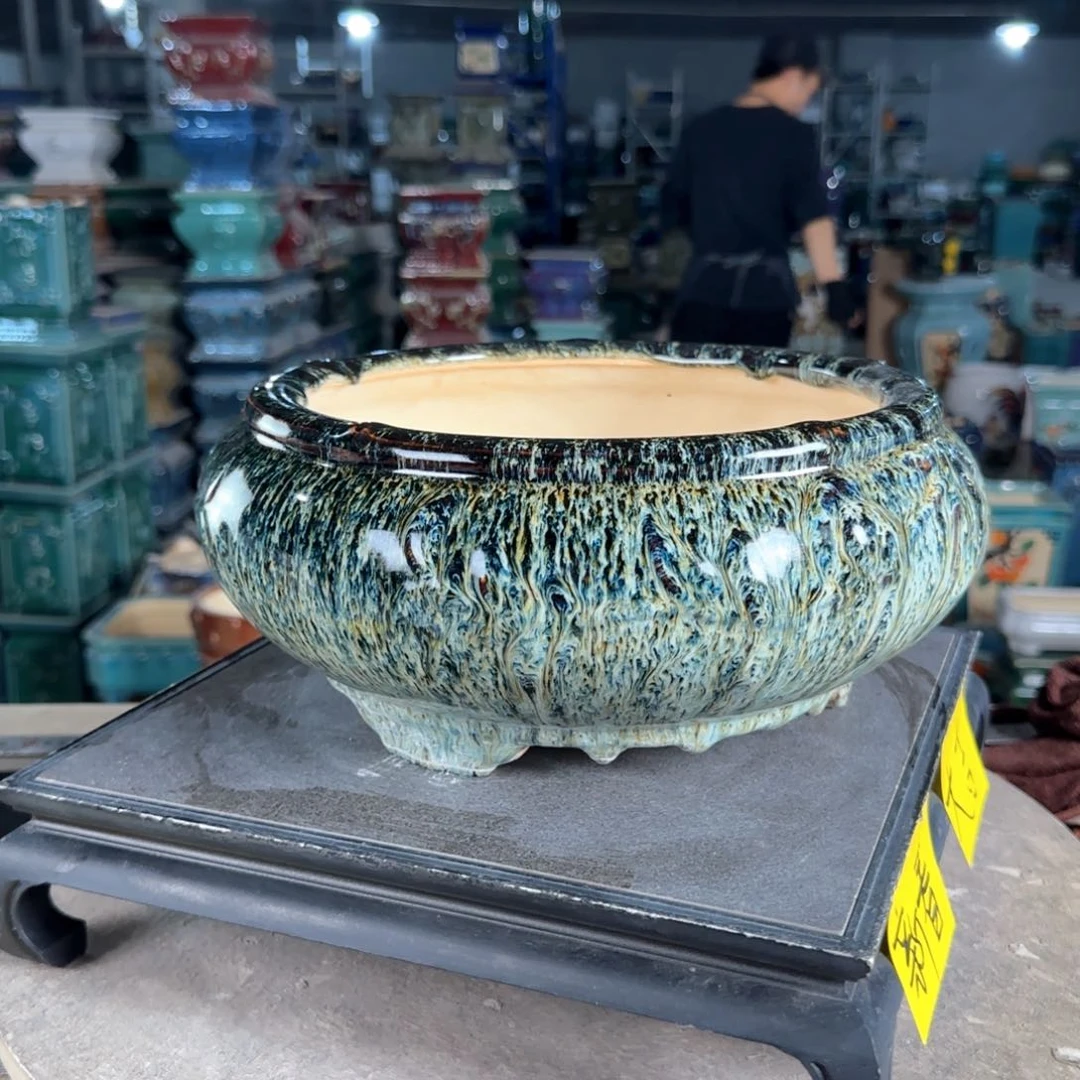 一风堂石湾花盆。