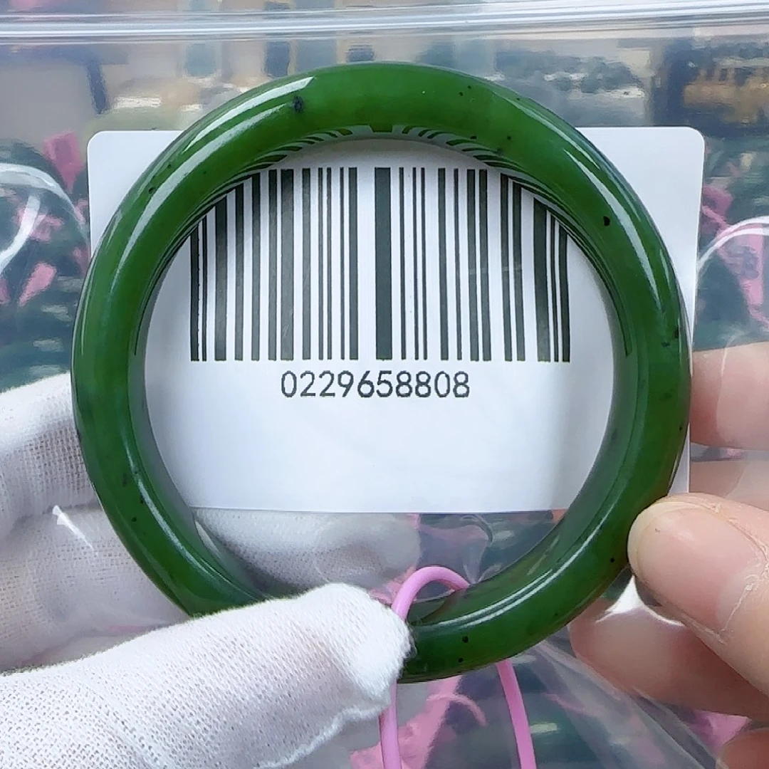 和田玉（碧玉）手镯未镶嵌5960