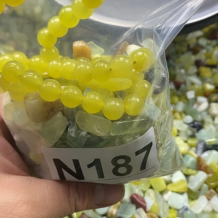 蛇纹石玉未镶嵌鱼缸石