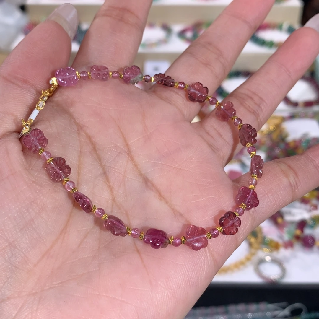 未镶嵌碧玺手串手链