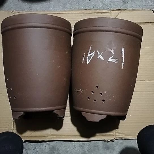 紫砂三线紫泥两个