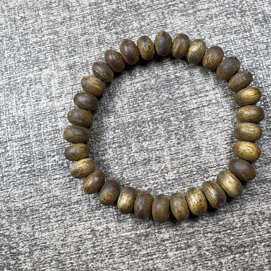 沉香碎屑沉香棋楠算盘珠0.8/6.7