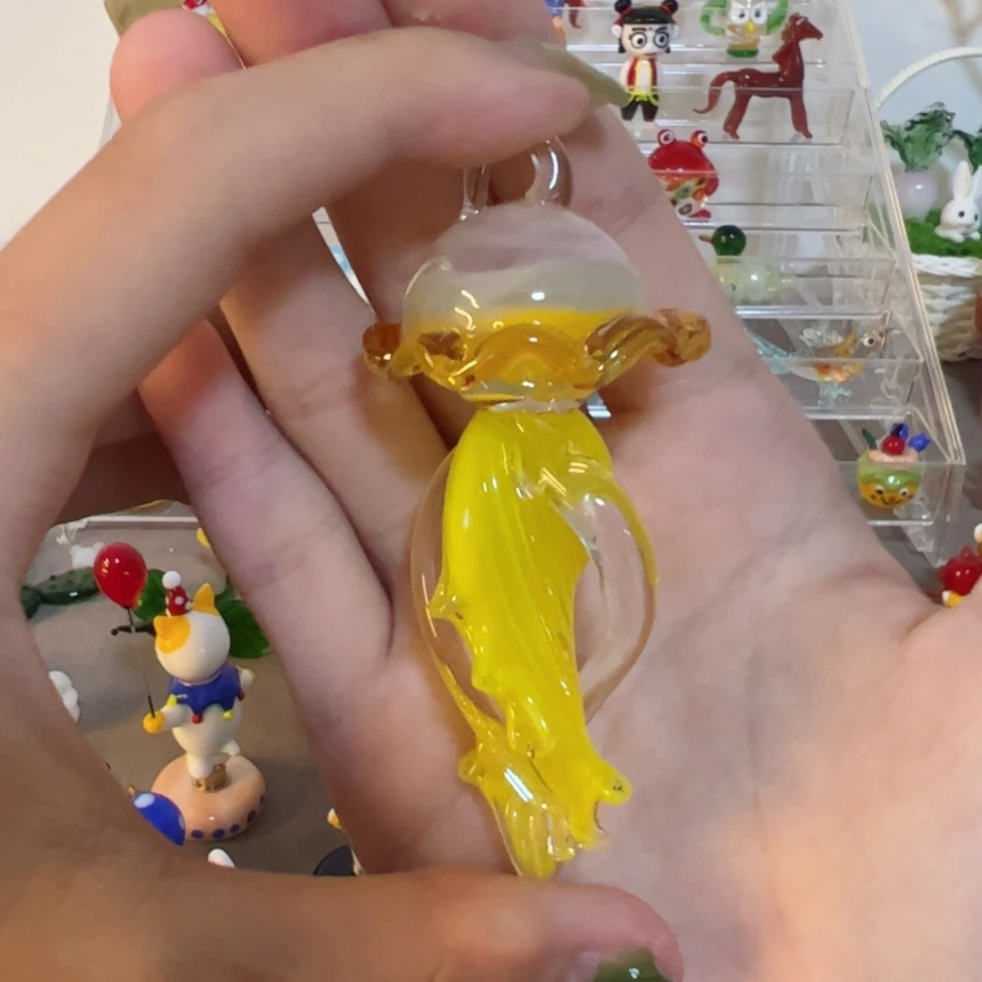 【闪购商品】琉璃手工艺品进口料水母