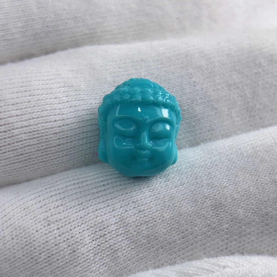 绿松石颈饰合金卡10.6-12.6-8.6